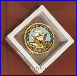 RUFUS JOHNSON Adm Navy Very Rare #22 MEDAL OF HONOR CHALLENGE COIN Item#7500