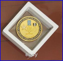 RUFUS JOHNSON Adm Navy Very Rare #22 MEDAL OF HONOR CHALLENGE COIN Item#7500