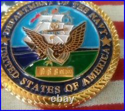 RUFUS JOHNSON Adm Navy Very Rare #68/100 MEDAL OF HONOR CHALLENGE COIN Item#7404