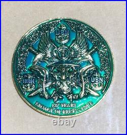 Rare #2 Green Decal AIMD Atsugi CPO Challenge Coin