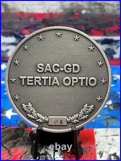 Rare CIA SAC Special Operations Group General Directors Challenge Coin