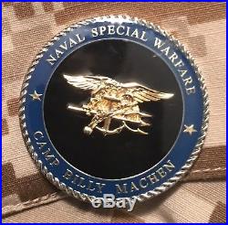 Rare Camp Billy Machen Navy SEAL Challenge Coin Devgru