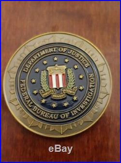 Rare FBI Laboratory Challenge Coin, DEA, USSS, CIA, USMS, Army, Navy, Air Force
