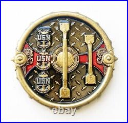 Rare Naval Special Warfare Sons of Odin SEAL Chief / CPO Navy Challenge Coin