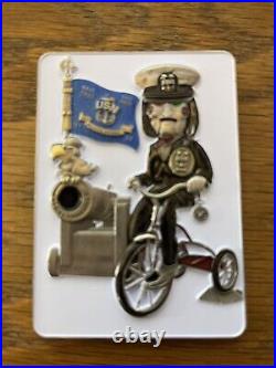 Rare Navy Chief PNW card Saw Bicycle coin ATG serial #122