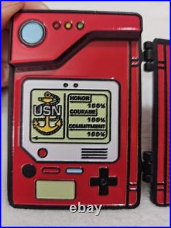 Rare Navy Chief Petty Officer Challenge Coin CPO Pokémon Starter Pack Heavy