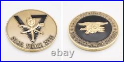 Rare Navy Commander Challenge Coin Naval Special Warfare Seal Team XVII 17 Wow