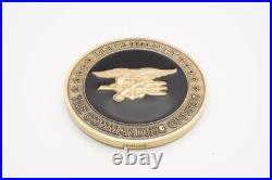 Rare Navy Commander Challenge Coin Naval Special Warfare Seal Team XVII 17 Wow