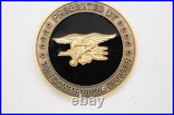 Rare Navy Commander Challenge Coin Naval Special Warfare Seal Team XVII 17 Wow