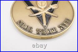 Rare Navy Commander Challenge Coin Naval Special Warfare Seal Team XVII 17 Wow