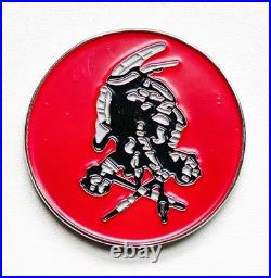 Rare Navy DEVGRU SEAL Team 6 Red Squadron Tier-1 Challenge Coin