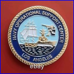 Rare Navy Operational Support Center SEAL TEAM Challenge Coin commander issued