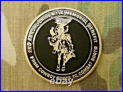 Rare, Navy Seal Chris Kyle, 2nd Annual Memorial Benefit Challenge Coin