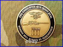 Rare, Navy Seal Chris Kyle, 2nd Annual Memorial Benefit Challenge Coin