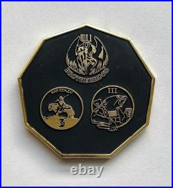 Rare Navy Seal Team 3 Three Troops NSW DEVGRU Challenge Coin
