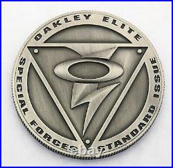 Rare Oakley Elite Special Forces Standard Issue Challenge Coin Army Navy Marine