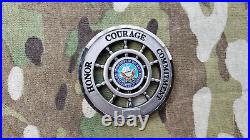 Rare Original Challenge Coin 232nd Navy Birthday Ball San Antonio Dated 10/13/07