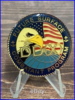 Rare Raytheon US Navy DD(X) Zumwalt Destroyer Program Weapons Challenge Coin