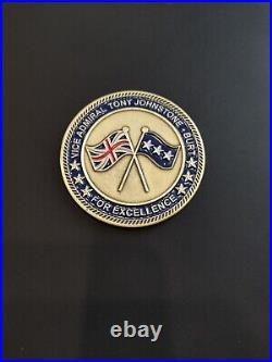 Rare Royal Navy Vice Admiral Military Challenge Coin Collectors item #10