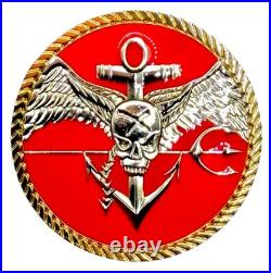 Rare SEAL TEAM TEN 2 TROOP Coin. USN Navy NSW Challenge Coin