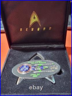 Rare Star Trek USS Enterprise NCC-1701 Navy Chief Navy Pride Challenge Coin