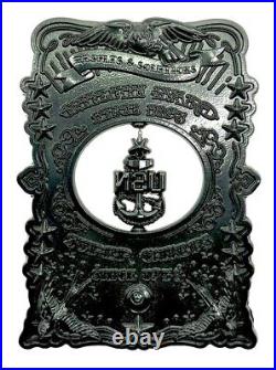 Rare The Ocho. Senior Chief Spinner Coin. USN Navy SCPO Challenge Coin
