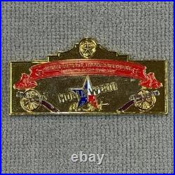 Rare USS San Antonio LPD-17 Capt Brent Gaut Navy / USMC Command Challenge Coin