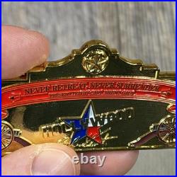 Rare USS San Antonio LPD-17 Capt Brent Gaut Navy / USMC Command Challenge Coin