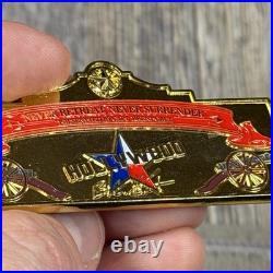 Rare USS San Antonio LPD-17 Capt Brent Gaut Navy / USMC Command Challenge Coin