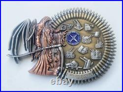 Rare US Navy Gunner's Mate Green House V2 GM Challenge Coin