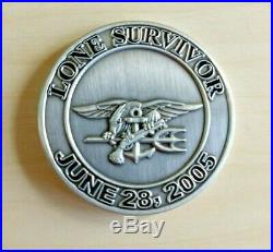 Rare US Navy SEAL Lone Survivor Movie Challenge Coin