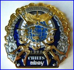 Rare United States Navy CPO 2012 RIMPAC Hawaii Ask The Chief Chiefs Mess Coin