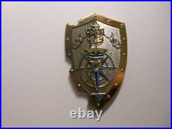Rare Us Navy Cpo Ask The Chief Petty Officer Usn Skull Goat # 106 Challenge Coin