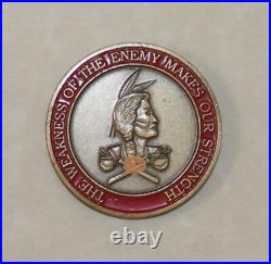 Rare Vintage! DEVGRU SEAL Team 6 / Six Red Squadron Tier-1 Navy Challenge Coin