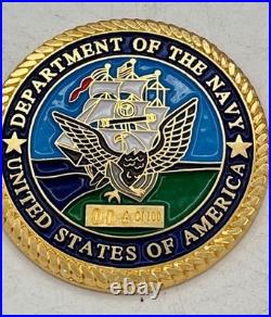 Rear Admiral Rufus Johnston US Navy MOH & Navy Cross Challenge Coin #4 Of 100