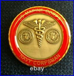 Robert Doc Ingram Navy Corpsman Usmc Medal Of Honor Challenge Coin Set