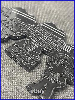 Run-D. M. C. My Adidas Navy Chief Serialized 10/30 Blacked POP CPO Challenge Coin
