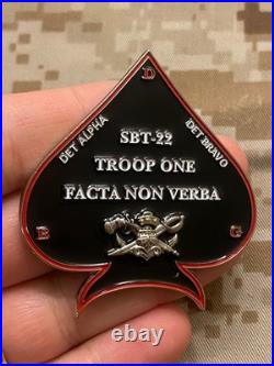 SBT-22 Special Boat Team Naval Warfare Command Navy Challenge Coin SEAL SWCC