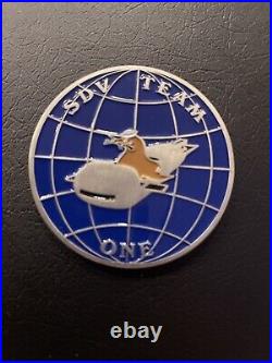 SDV Team One Challenge Coin Authentic Navy Seal Coin