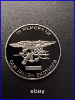 SDV Team One Challenge Coin Authentic Navy Seal Coin