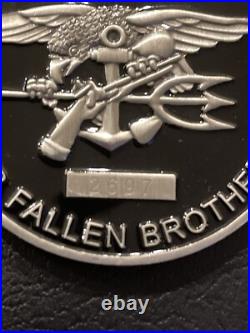 SDV Team One Challenge Coin Authentic Navy Seal Coin
