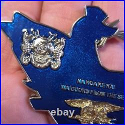 SDV Team One Navy SEAL Challenge Coin Na Koa Ke Kai Warriors From The Sea