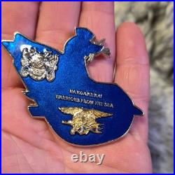 SDV Team One Navy SEAL Challenge Coin Na Koa Ke Kai Warriors From The Sea