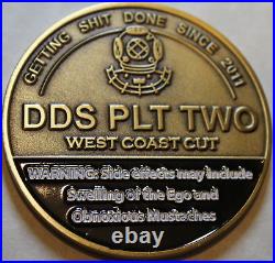 SEAL Delivery Vehicle Team 1 SDVT-1 DDS Platoon II Diver Navy Challenge Coin