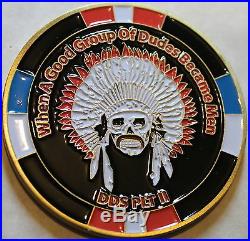 SEAL Delivery Vehicle Team 1 SDVT-1 DDS Platoon II Navy Challenge Coin / Two