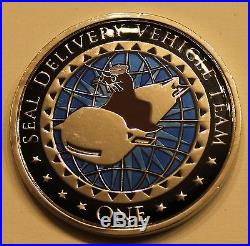 SEAL Delivery Vehicle Team One SDVT-1 Task Unit D Ser #035 Navy Challenge Coin