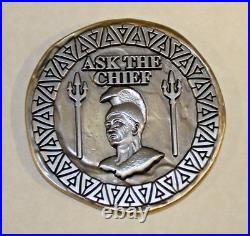 SEAL / SUB Delivery Vehicle Team SDVT-1 Chiefs Mess / CPO Navy Challenge Coin