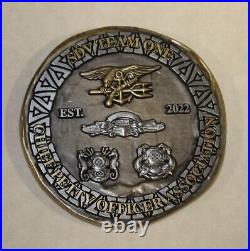 SEAL / SUB Delivery Vehicle Team SDVT-1 Chiefs Mess / CPO Navy Challenge Coin
