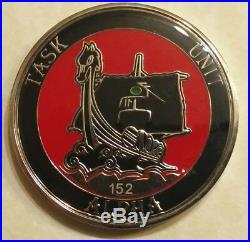 SEAL / Sub Delivery Vehicle Team One SDVT-1 TU-A ser#152 Navy Challenge Coin