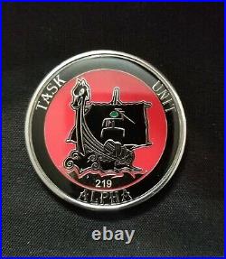 SEAL Sub Delivery Vehicle Team One SDVT-1 TU-A ser#219 Navy Challenge Coin Rare